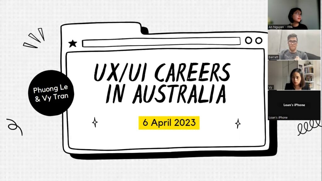 ITPA Webinar – UX UI Careers in Australia